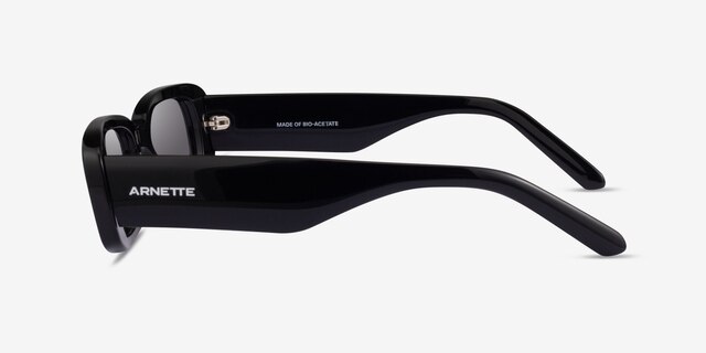 ARNETTE Litty Black AcetateSunglass Frames from EyeBuyDirect, Side View