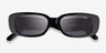 ARNETTE Litty Black AcetateSunglass Frames from EyeBuyDirect, Closed View