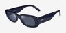 ARNETTE Litty Blue AcetateSunglass Frames from EyeBuyDirect, Angle View