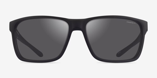 ARNETTE Sokatra - Square Matte Black Frame Prescription Sunglasses ...