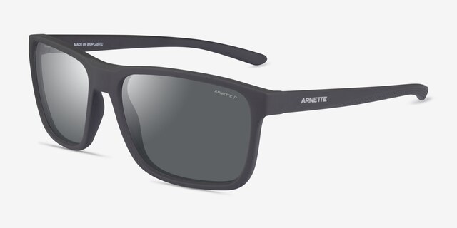 ARNETTE Sokatra Matte Gray PlasticSunglass Frames from EyeBuyDirect, Angle View