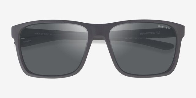 ARNETTE Sokatra Matte Gray PlasticSunglass Frames from EyeBuyDirect, Closed View