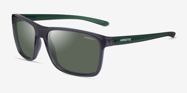 ARNETTE Sokatra Transparent Gray PlasticSunglass Frames from EyeBuyDirect, Angle View