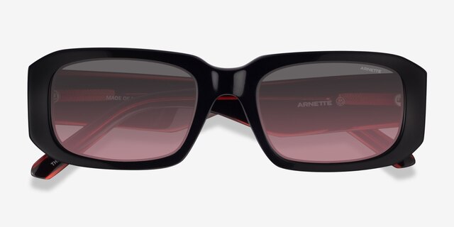 ARNETTE Thekidd Black AcetateSunglass Frames from EyeBuyDirect, Closed View
