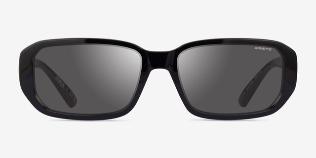 ARNETTE Gringo Shiny Black PlasticSunglass Frames from EyeBuyDirect, Front View
