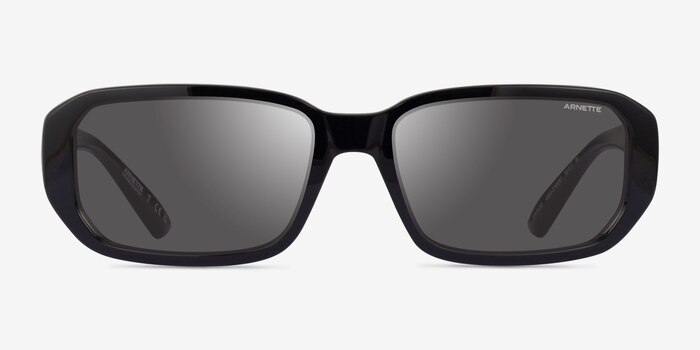 ARNETTE Gringo Shiny Black Plastic Sunglass Frames from EyeBuyDirect