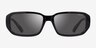 ARNETTE Gringo Shiny Black PlasticSunglass Frames from EyeBuyDirect, Front View