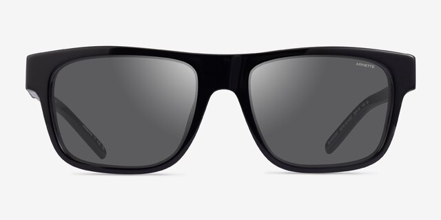 ARNETTE Black Cat Black AcetateSunglass Frames from EyeBuyDirect, Front View