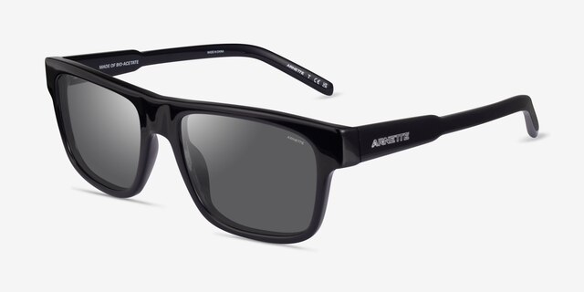 ARNETTE Black Cat Black AcetateSunglass Frames from EyeBuyDirect, Angle View