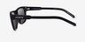 ARNETTE Black Cat Black AcetateSunglass Frames from EyeBuyDirect, Side View