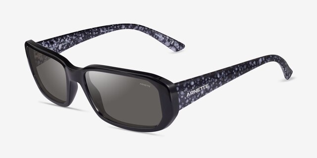 ARNETTE Gringo Black PlasticSunglass Frames from EyeBuyDirect, Angle View
