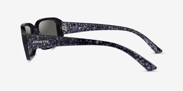 ARNETTE Gringo Black PlasticSunglass Frames from EyeBuyDirect, Side View