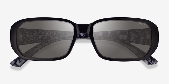 ARNETTE Gringo Black PlasticSunglass Frames from EyeBuyDirect, Closed View