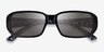 ARNETTE Gringo Black PlasticSunglass Frames from EyeBuyDirect, Closed View