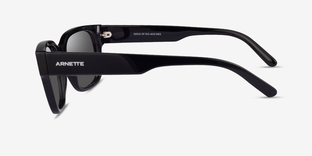 ARNETTE AN4294 Type Z Black AcetateSunglass Frames from EyeBuyDirect, Side View