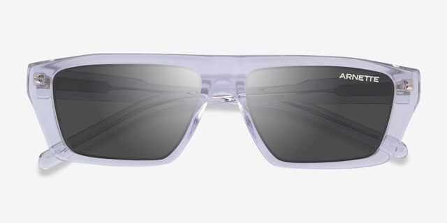ARNETTE Woobat Crystal AcétateSoleil de Lunette de vue d'EyeBuyDirect, Vue Rapprochée