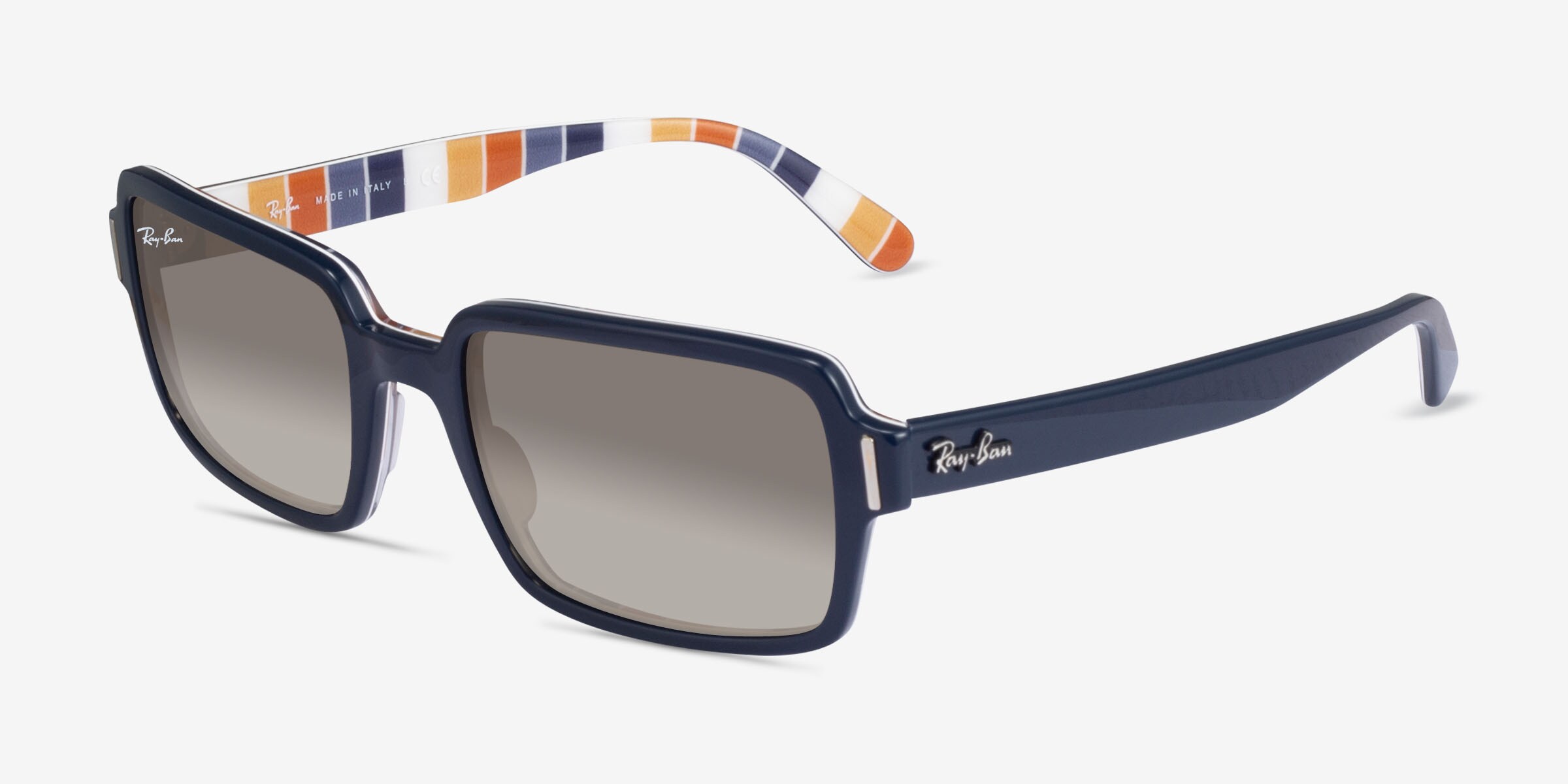 Ray-Ban RB2189 Benji - Rectangle Blue Frame Prescription