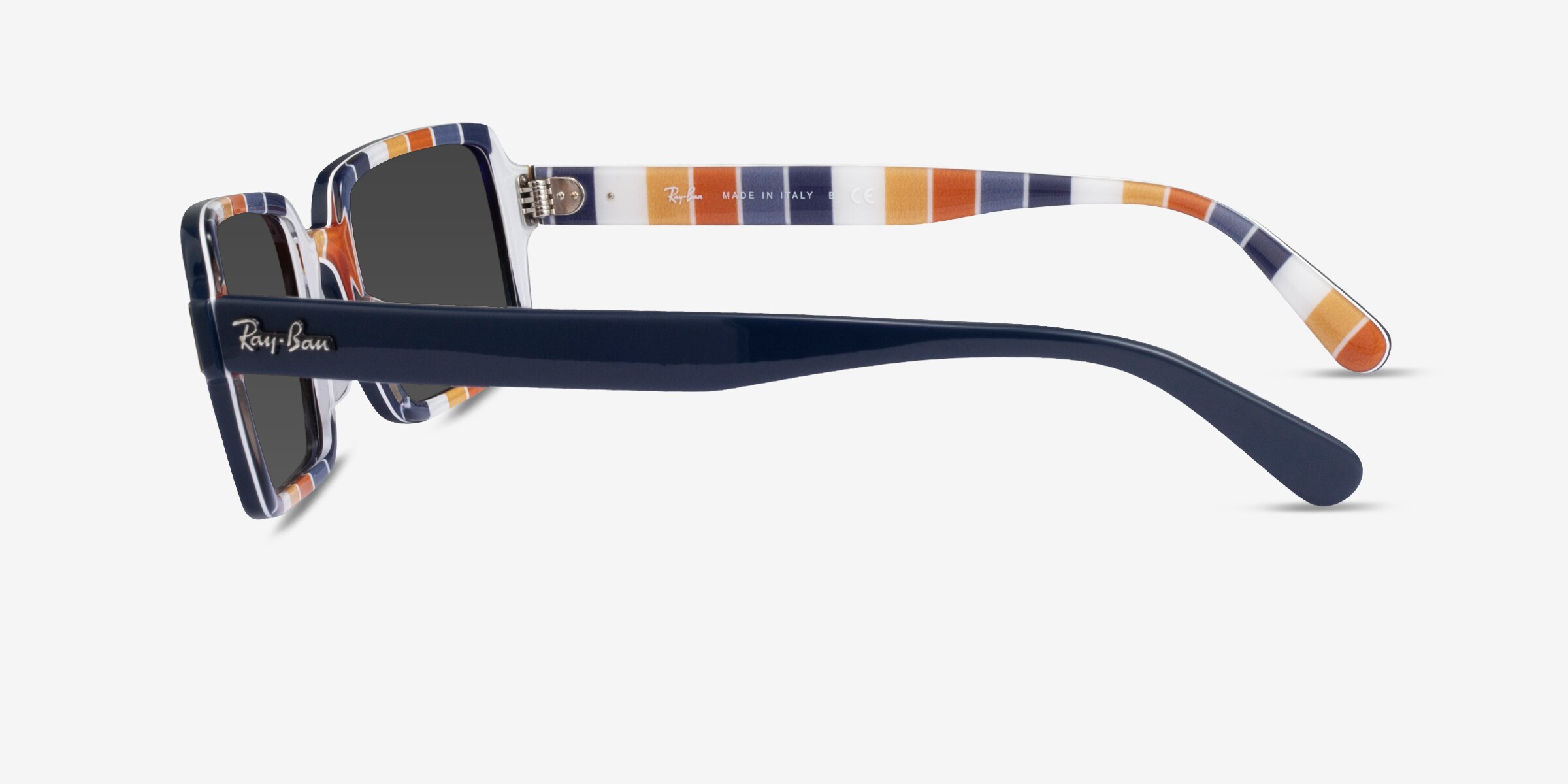 Ray-Ban RB2189 Benji - Rectangle Blue Frame Prescription