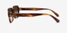 Ray-Ban RB2189 Benji Striped Tortoise AcetateSunglass Frames from EyeBuyDirect, Side View