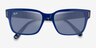 Ray-Ban RB2190 Jeffrey Vichy Blue White AcetateSunglass Frames from EyeBuyDirect, Closed View