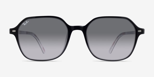 Ray-Ban RB2194 John Black AcetateSunglass Frames from EyeBuyDirect, Front View