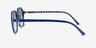 Ray-Ban RB2194 John Vichy Blue White AcetateSunglass Frames from EyeBuyDirect, Side View