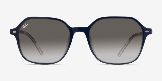 Ray-Ban RB2194 John Blue AcetateSunglass Frames from EyeBuyDirect, Front View