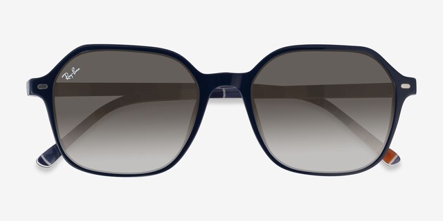 Ray-Ban RB2194 John Blue AcetateSunglass Frames from EyeBuyDirect, Closed View