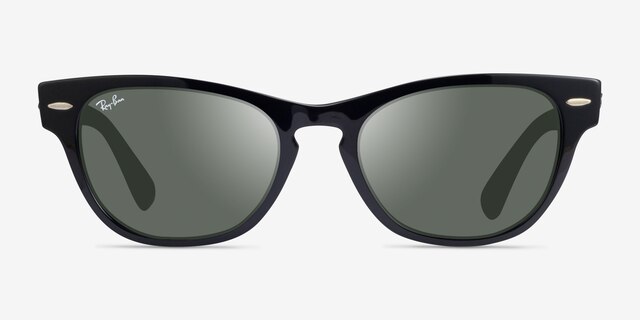 Ray-Ban RB2201 Laramie Black AcetateSunglass Frames from EyeBuyDirect, Front View