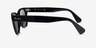 Ray-Ban RB2201 Laramie Black AcetateSunglass Frames from EyeBuyDirect, Side View