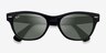 Ray-Ban RB2201 Laramie Black AcetateSunglass Frames from EyeBuyDirect, Closed View