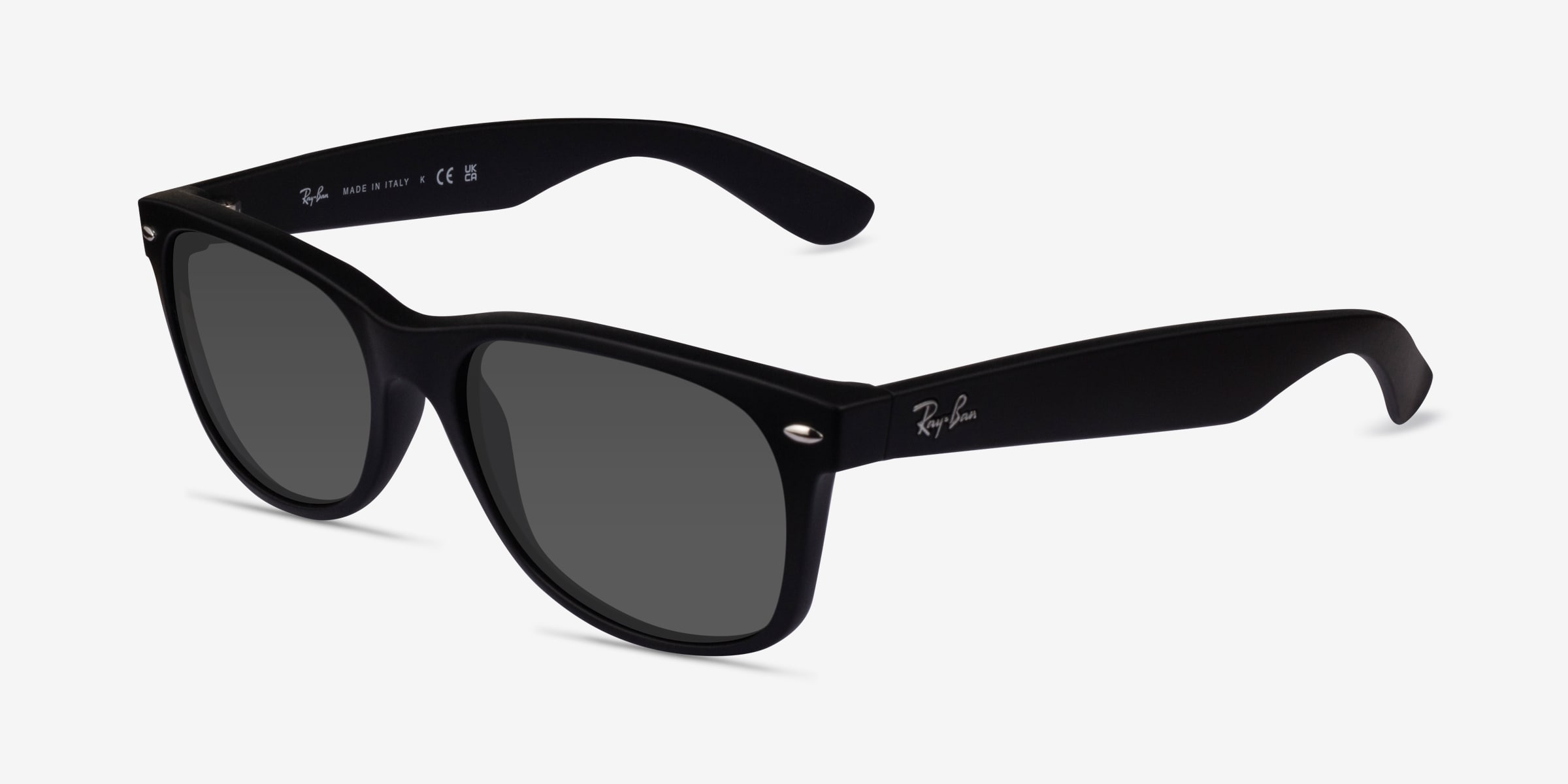 Ray-Ban RB2132 Wayfarer - Square Rubber Matte Black Frame