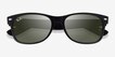 Ray-Ban RB2132 Wayfarer Rubber Black PlasticSunglass Frames from EyeBuyDirect, Closed View