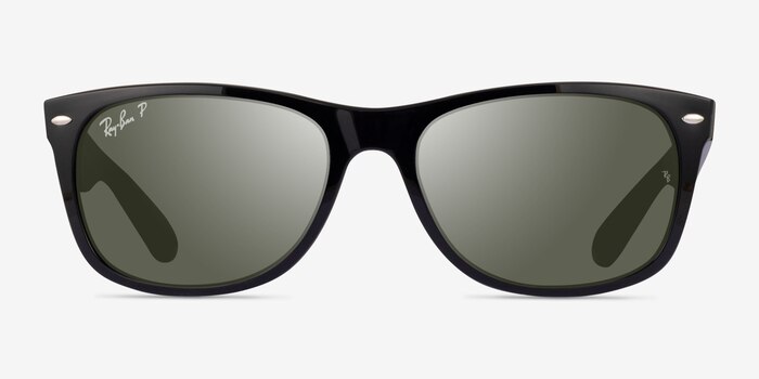 Ray-Ban RB2132 Wayfarer Shiny Black Plastic Sunglass Frames from EyeBuyDirect