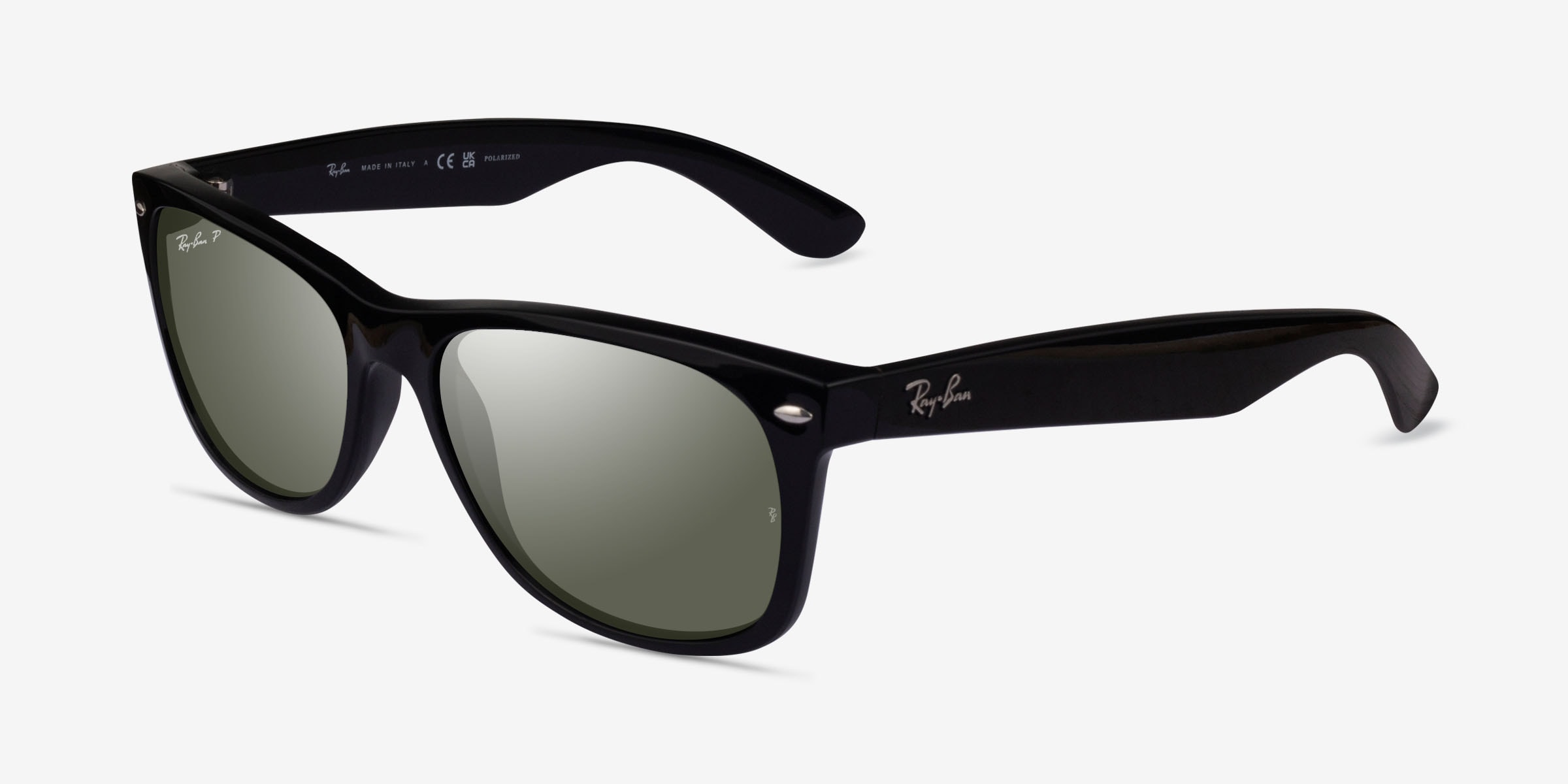 Ray-Ban RB2132 Wayfarer - Square Shiny Black Frame Prescription