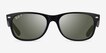 Ray-Ban RB2132 Wayfarer Rubber Matte Black PlasticSunglass Frames from EyeBuyDirect, Front View