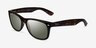Ray-Ban RB2132 Wayfarer Tortoise PlasticSunglass Frames from EyeBuyDirect, Angle View