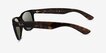 Ray-Ban RB2132 Wayfarer Tortoise PlasticSunglass Frames from EyeBuyDirect, Side View