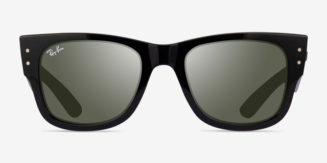 Ray-Ban RB0840S Black PlasticSunglass Frames from EyeBuyDirect, Front View