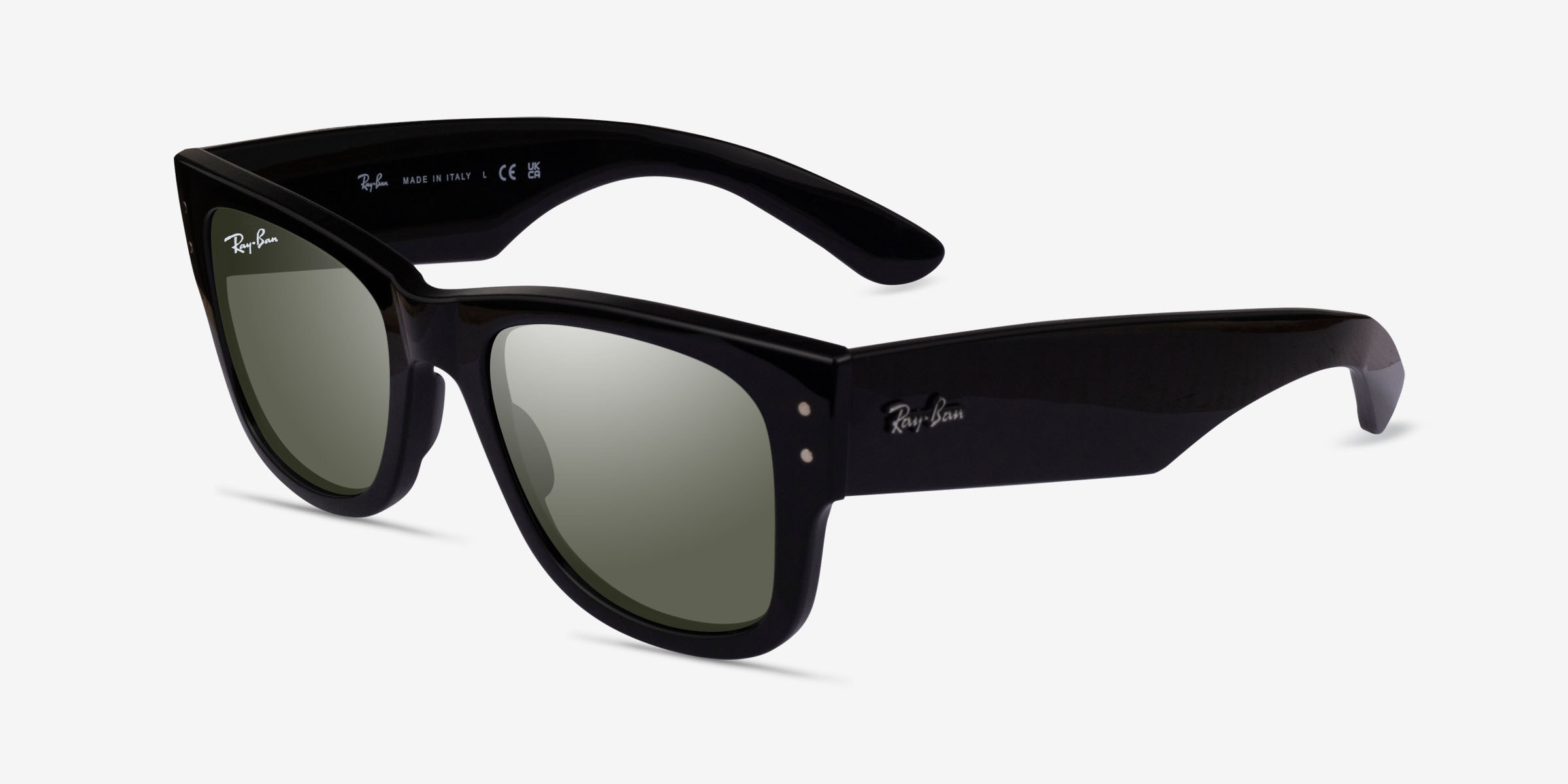 Ray-Ban RB0840S - Wayfarer Black Frame Prescription Sunglasses