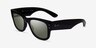 Ray-Ban RB0840S Black PlasticSunglass Frames from EyeBuyDirect, Angle View