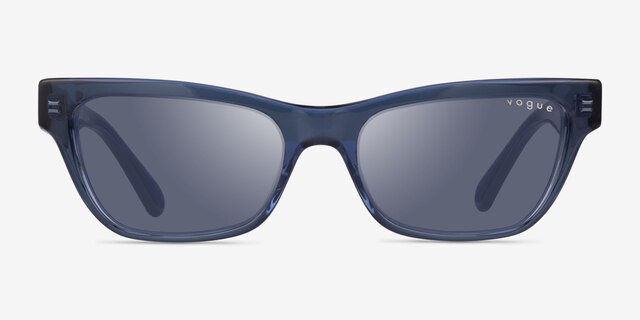 Vogue Eyewear VO5514S Clear Blue AcetateSunglass Frames from EyeBuyDirect, Front View