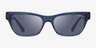Vogue Eyewear VO5514S Clear Blue AcetateSunglass Frames from EyeBuyDirect, Front View