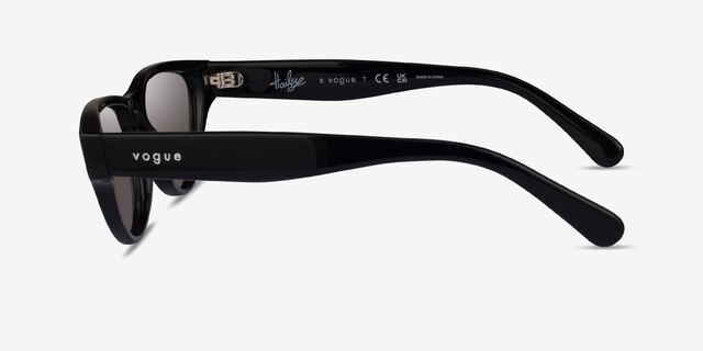 Vogue Eyewear VO5513S Black AcetateSunglass Frames from EyeBuyDirect, Side View