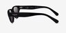 Vogue Eyewear VO5513S Black AcetateSunglass Frames from EyeBuyDirect, Side View