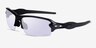 Oakley OO9271 Flak 2.0 Polished Black PlasticSunglass Frames from EyeBuyDirect, Angle View