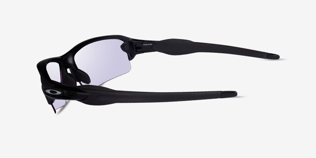 Oakley OO9271 Flak 2.0 Polished Black PlasticSunglass Frames from EyeBuyDirect, Side View
