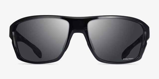 Oakley Split Shot Black Ink PlasticSunglass Frames from EyeBuyDirect, Front View