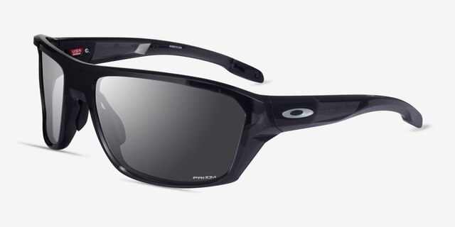 Oakley Split Shot Black Ink PlasticSunglass Frames from EyeBuyDirect, Angle View