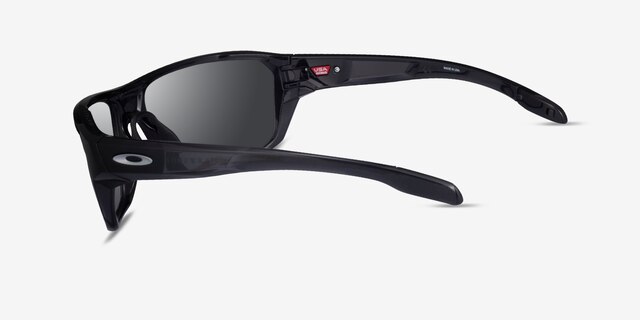 Oakley Split Shot Black Ink PlasticSunglass Frames from EyeBuyDirect, Side View